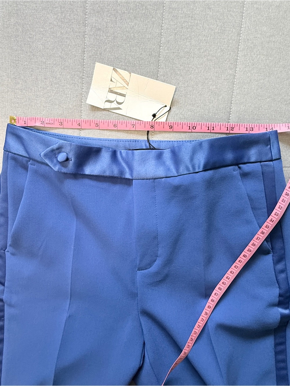 Zara Electric Cobalt Blue Women's Suit Blazer & Trousers - Picture 6 of 9